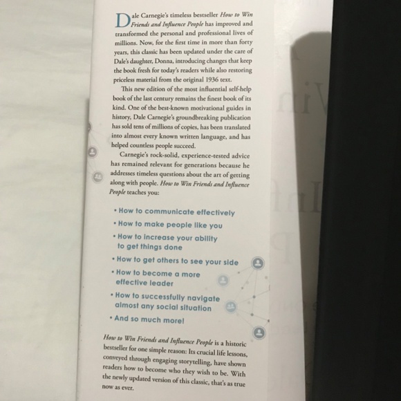 How to Win Friends and Influence People Hardcover Book by Dale Carnegie - Picture 4 of 7